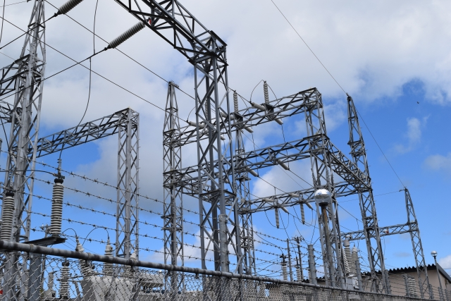 屋外変電設備