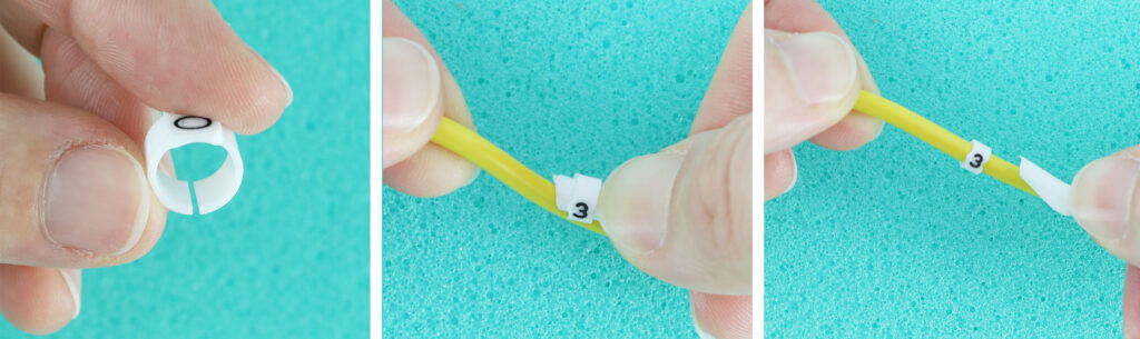 マークバンドの取付方