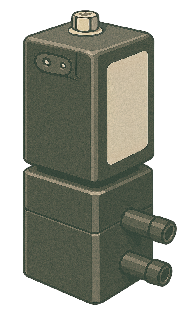 電磁弁のイメージイラスト