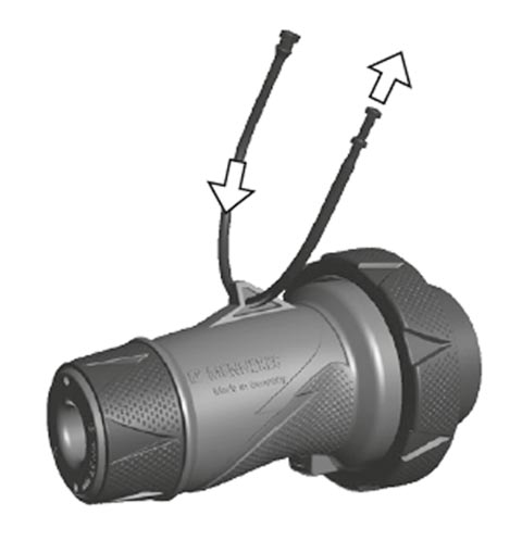 PowerTOP Xtra プラグ16A-32A IP67・IP69用 新保護カバー プラグへの取付