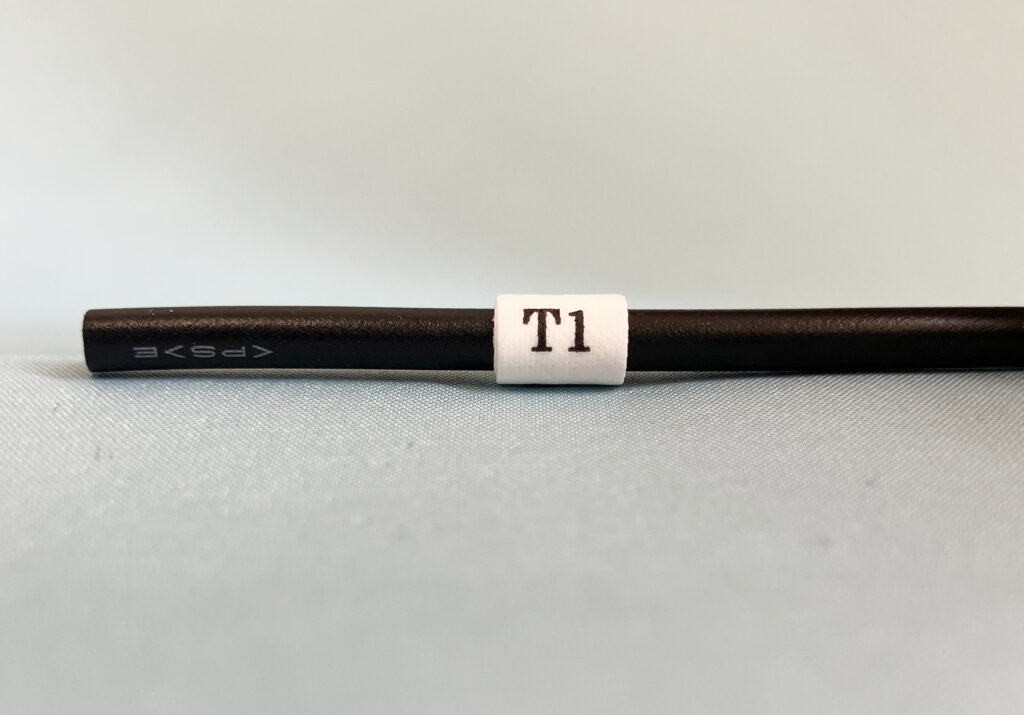 KTD-110にインクジェットプリンター手差しで印刷したもの